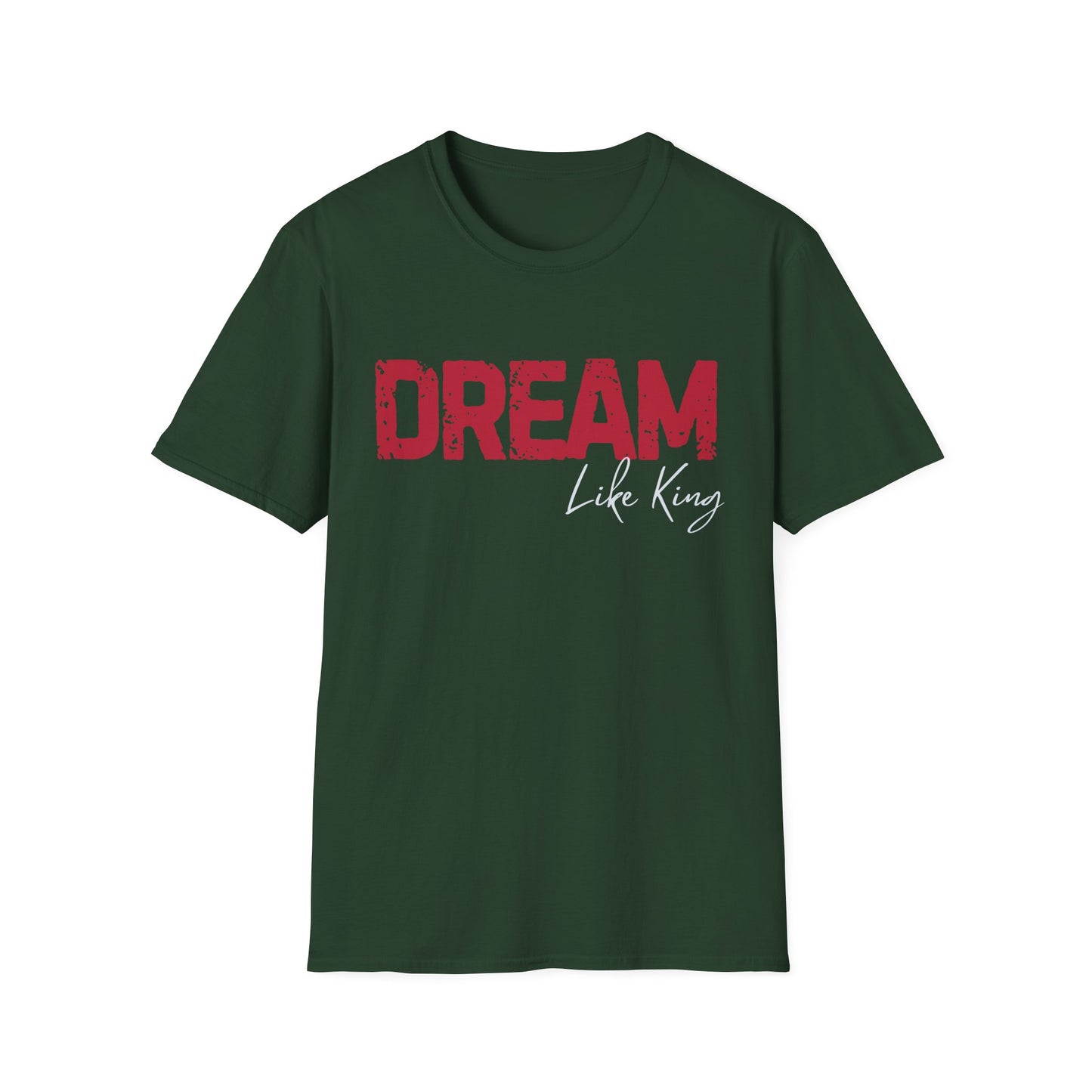 Dream Like King T-Shirt, Social Justice Merch, MLK Quote Shirt, Black History Tee, Unisex Ethical Clothing