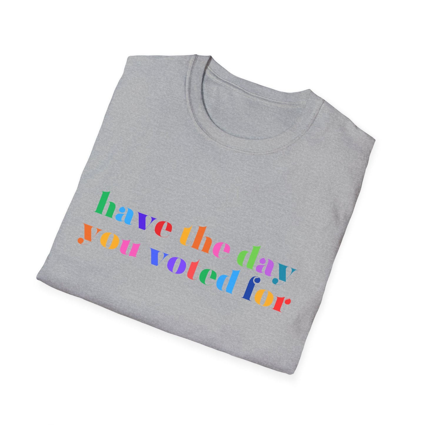 Voting Day Unisex Tee, Political Voting T-Shirt, Election Day Shirt, Democracy Activist Top