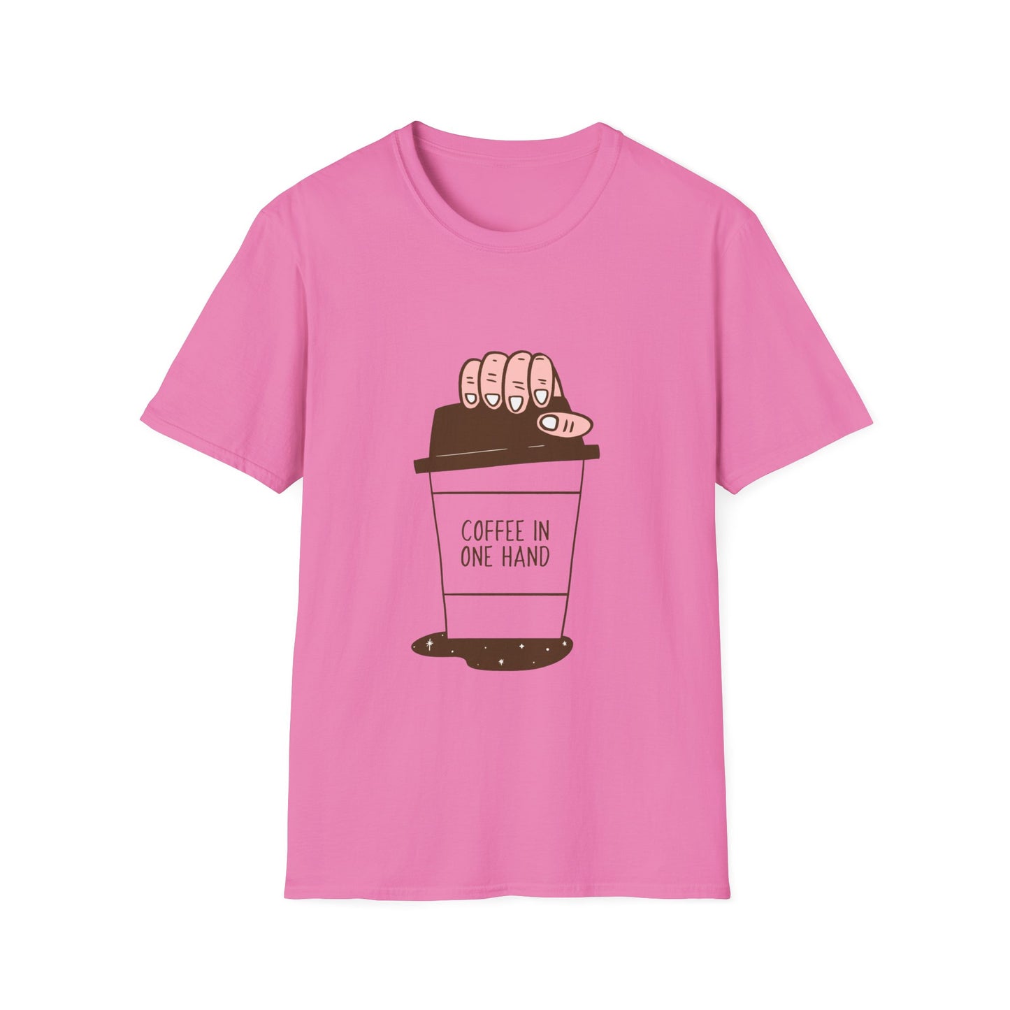 Coffee Confidence Unisex T-Shirt, Funny Graphic Tee, Coffee Lover Gift, Inspirational Quote Shirt, Caffeine Addict Top