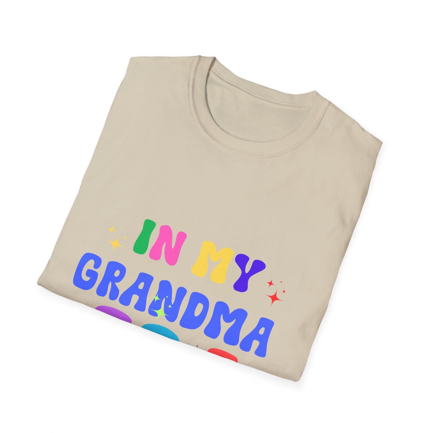 Vintage Vibes Unisex Softstyle T-Shirt, Grandma Nostalgia Tee, Retro Inspired Shirt, Classic Look Top, Family Heirloom Apparel