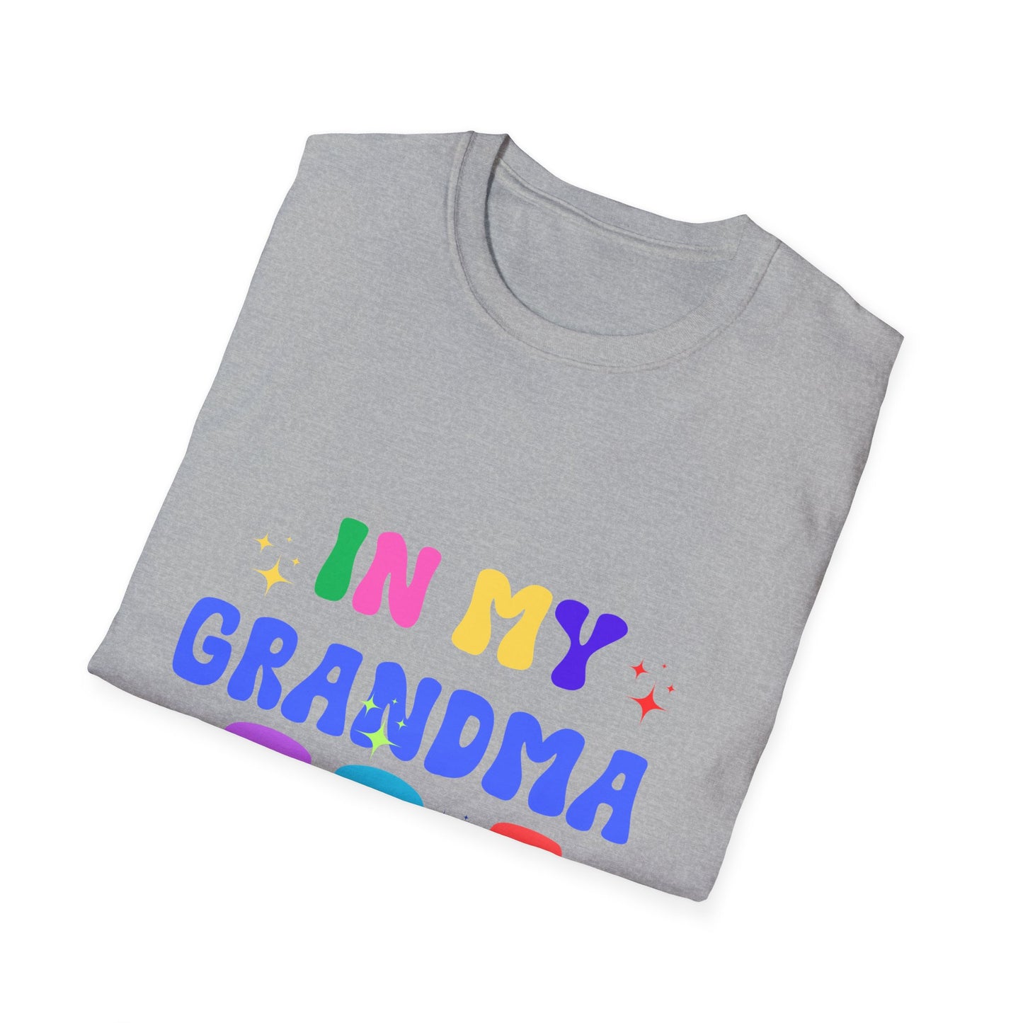 Vintage Vibes Unisex Softstyle T-Shirt, Grandma Nostalgia Tee, Retro Inspired Shirt, Classic Look Top, Family Heirloom Apparel