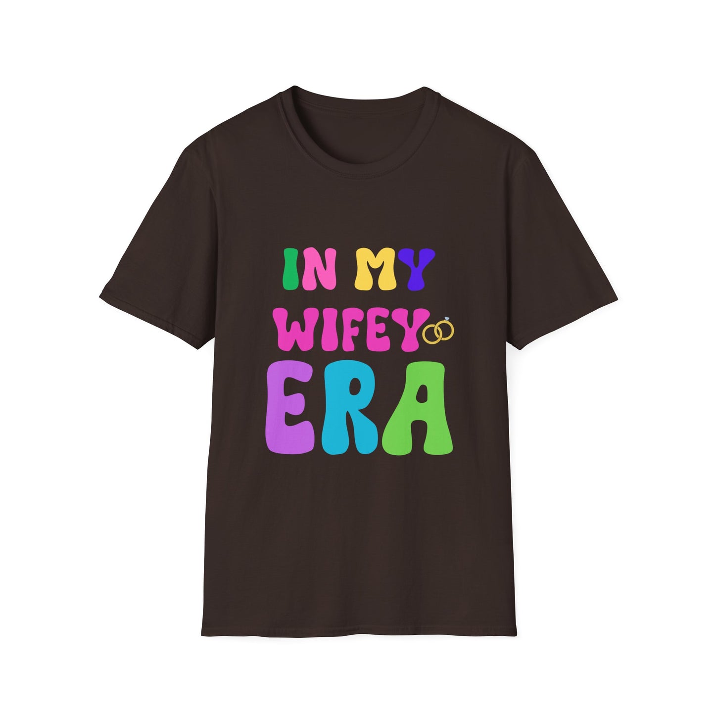Wifey Era T-Shirt, Husband Gift, Wife Gift, Unisex Tee, Softstyle Shirt, Couple Shirt