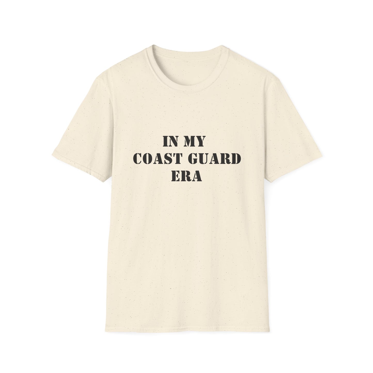 Coast Guard Era Unisex Softstyle T-Shirt, Nautical Tee, Ocean Lover Gift, Graphic Tee, Naval Theme Top