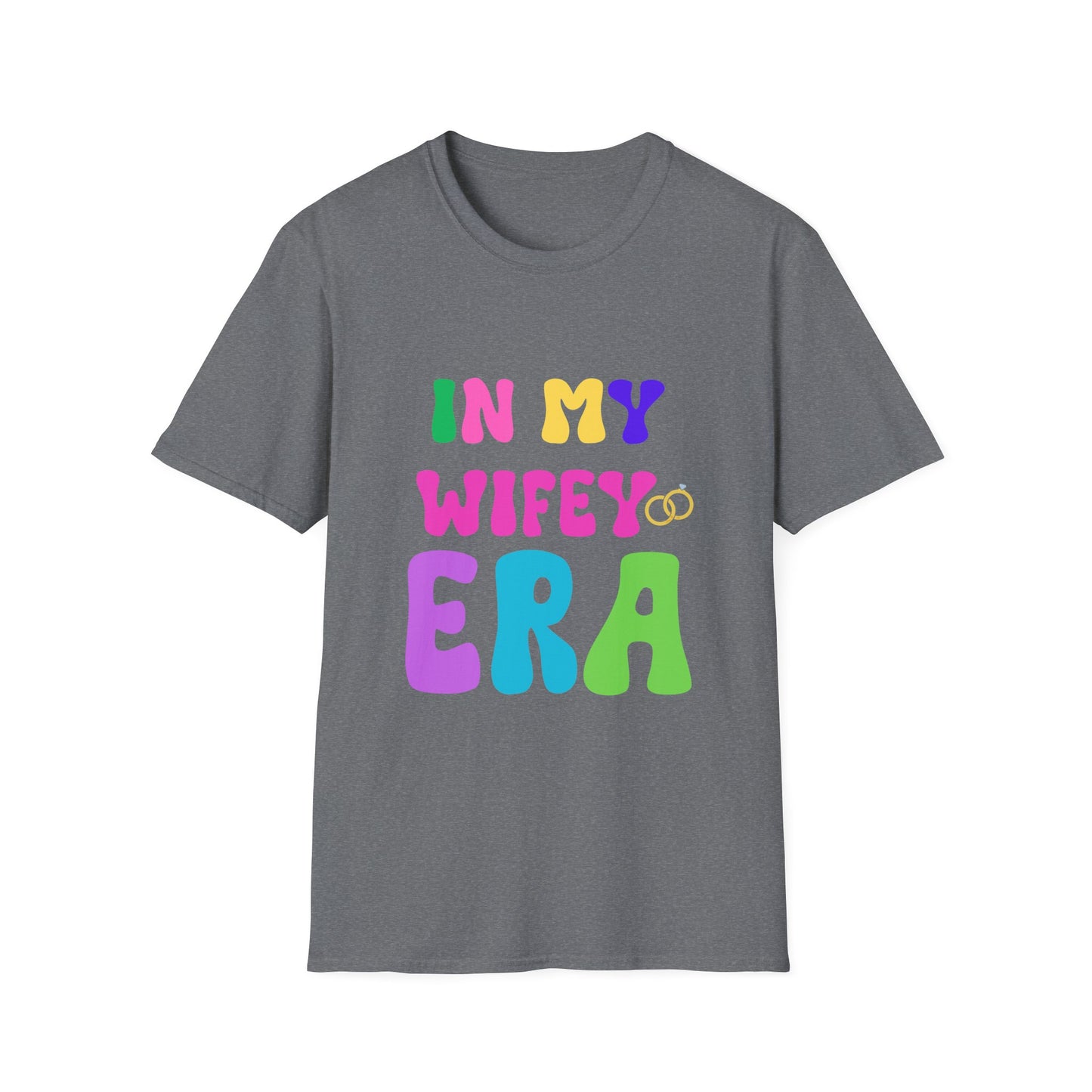 Wifey Era T-Shirt, Husband Gift, Wife Gift, Unisex Tee, Softstyle Shirt, Couple Shirt
