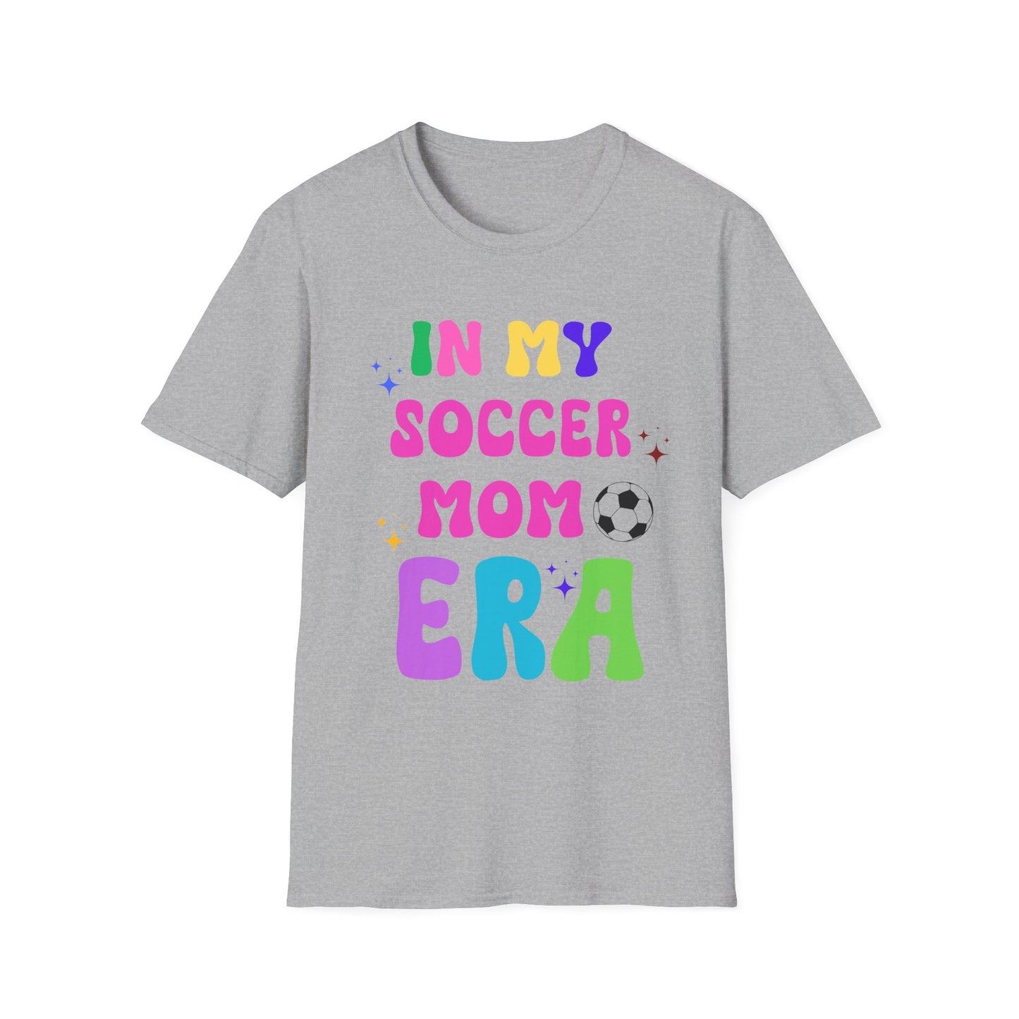 Soccer Mom Era Unisex T-Shirt, Sports Mom Tee, Soccer Mom Gift, Mom Life Shirt, Parenting Tee