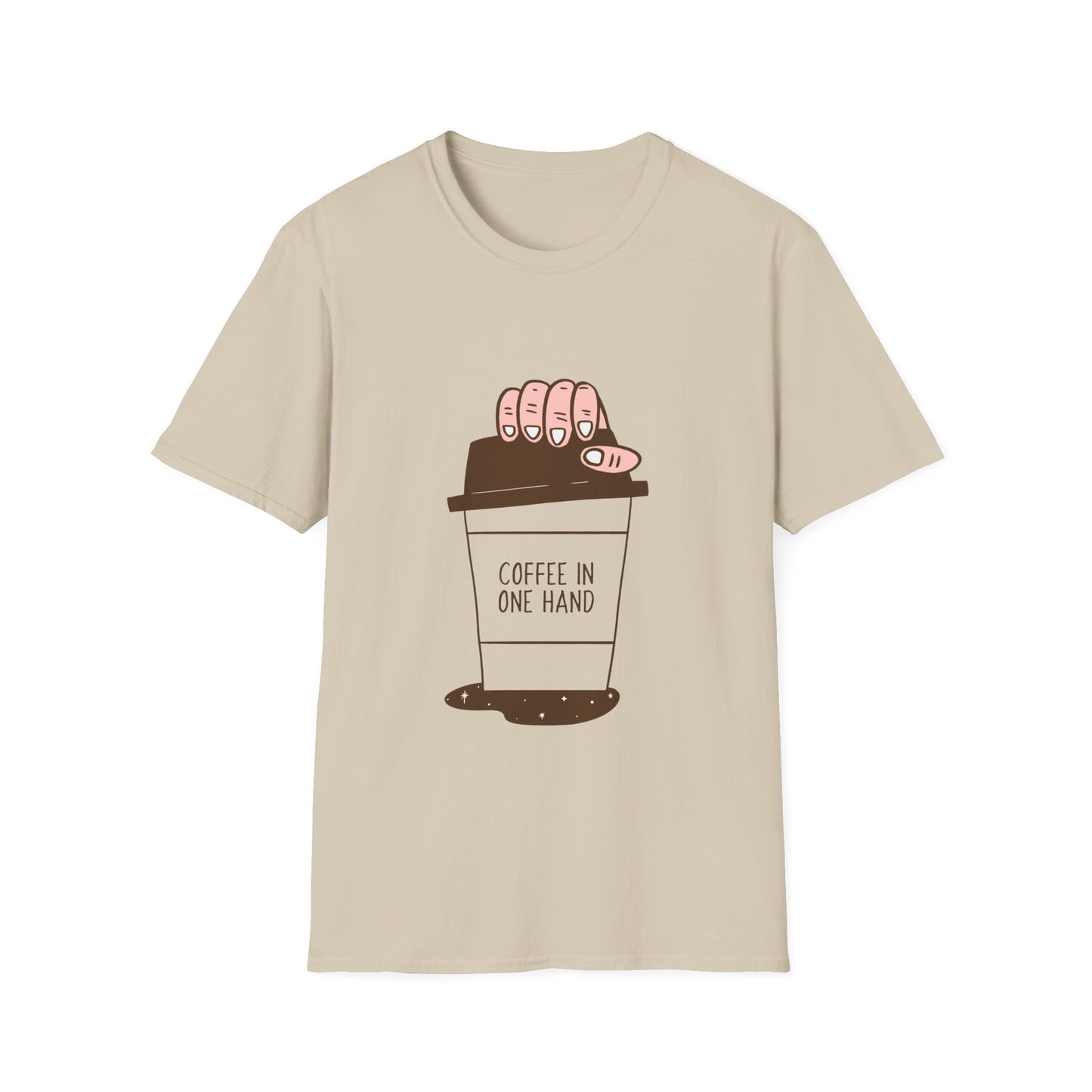 Coffee Confidence Unisex T-Shirt, Funny Graphic Tee, Coffee Lover Gift, Inspirational Quote Shirt, Caffeine Addict Top