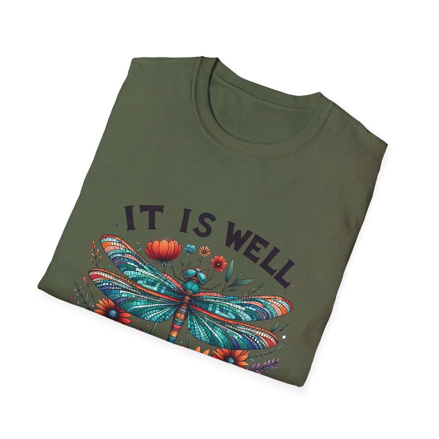 Faithful Soul Unisex Softstyle T-Shirt, Christian Graphic Tee, Inspirational Quote Shirt, Religious Gift, Comfort Fit Top