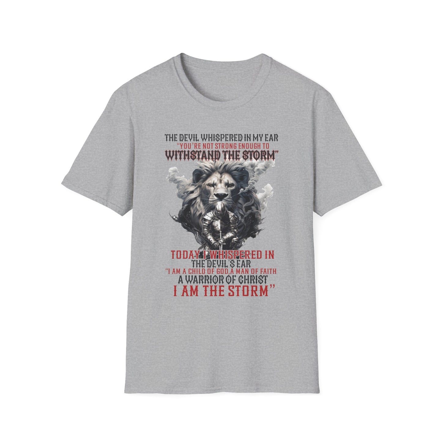 Christian Faith T-shirt, Religious Tee, Spiritual Top, Unisex Shirt, Christian Gift for Men