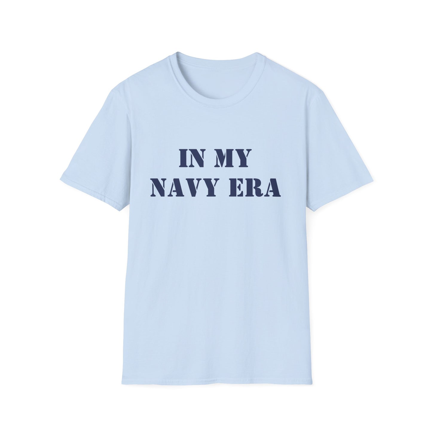 Navy Era Unisex T-Shirt, Historical Shirt, Vintage Navy Tee, Softstyle Top, Nautical Clothing