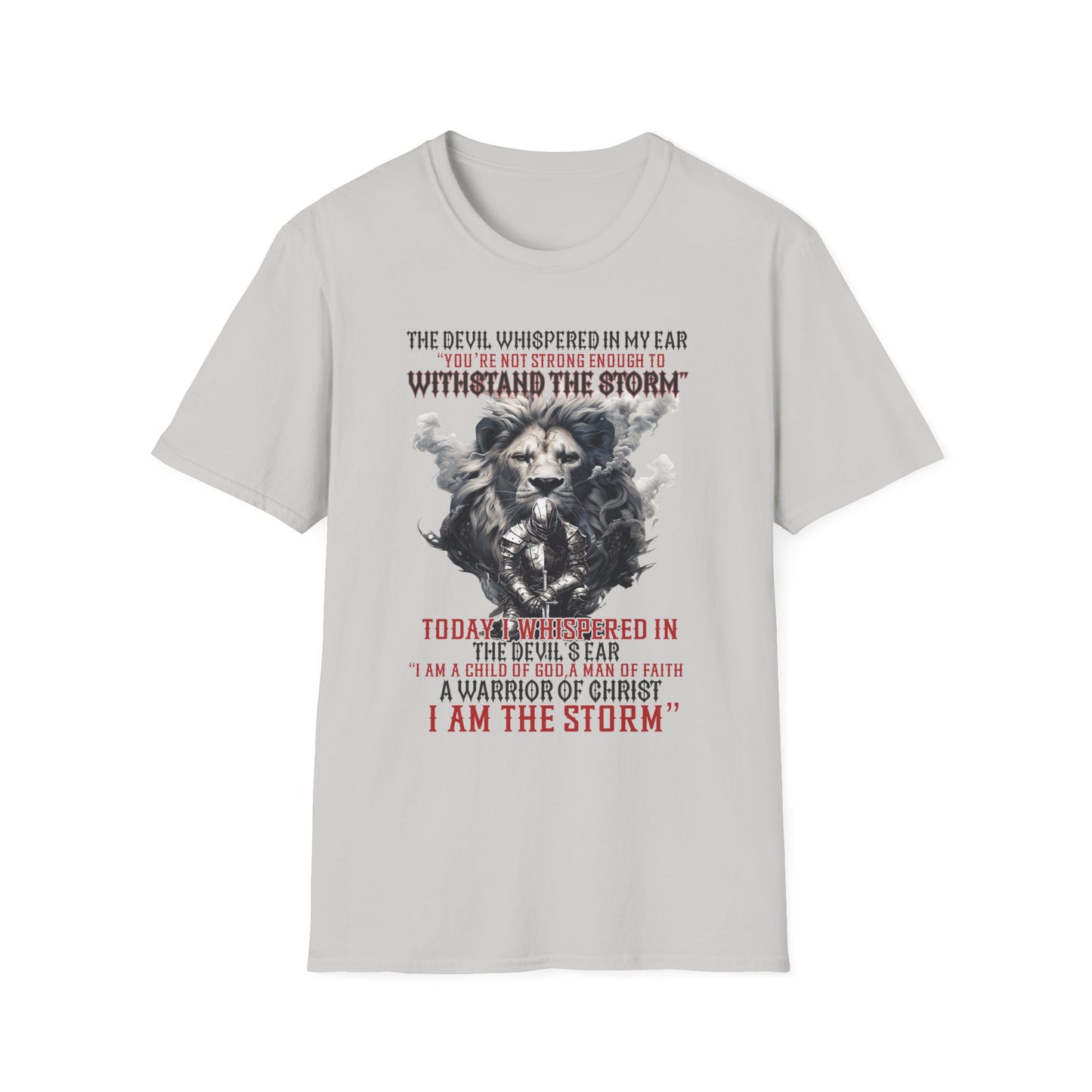 Christian Faith T-shirt, Religious Tee, Spiritual Top, Unisex Shirt, Christian Gift for Men