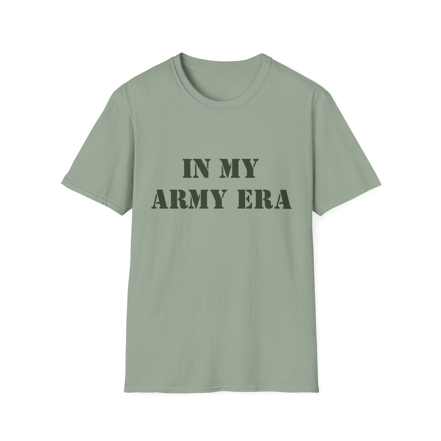 Vintage Military Unisex T-Shirt, Army Era Tee, Military Style Shirt, Camouflage Graphic Tee, Army Green Shirt