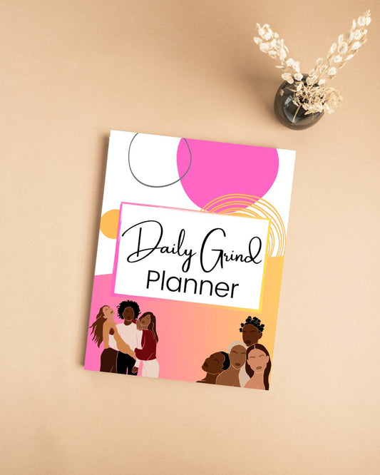 Daily Grind PDF Planner Bundle, Download, Daily, Weekly, Monthly, Yearly, Budget, Fitness, Meal Planning, Project Planning, Productivity