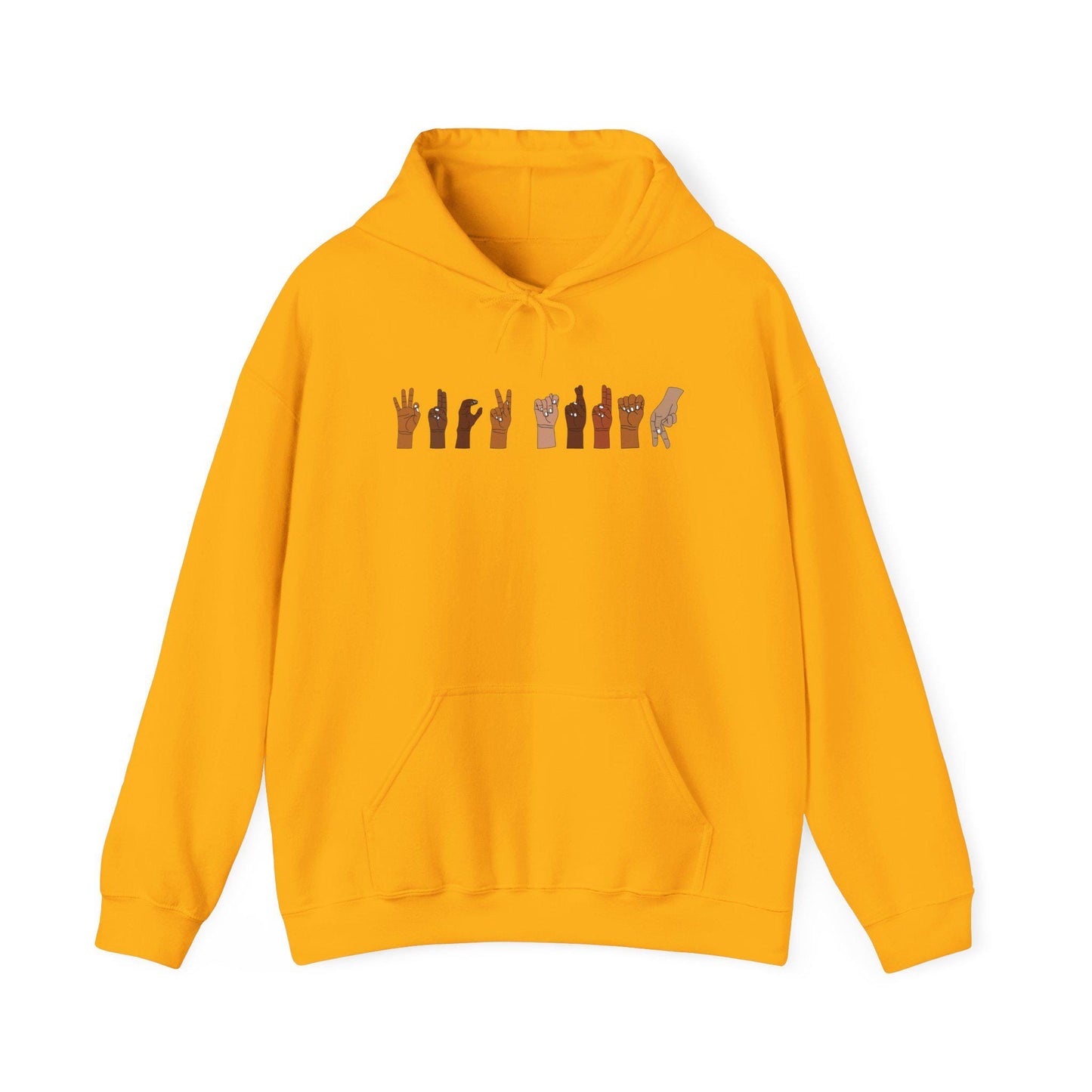 Diversity Hands Hoodie, F*ck Trump - Unisex Sweatshirt, Protest Statement, Political Activist Gift, Social Justice Clothing, Anti-Trump