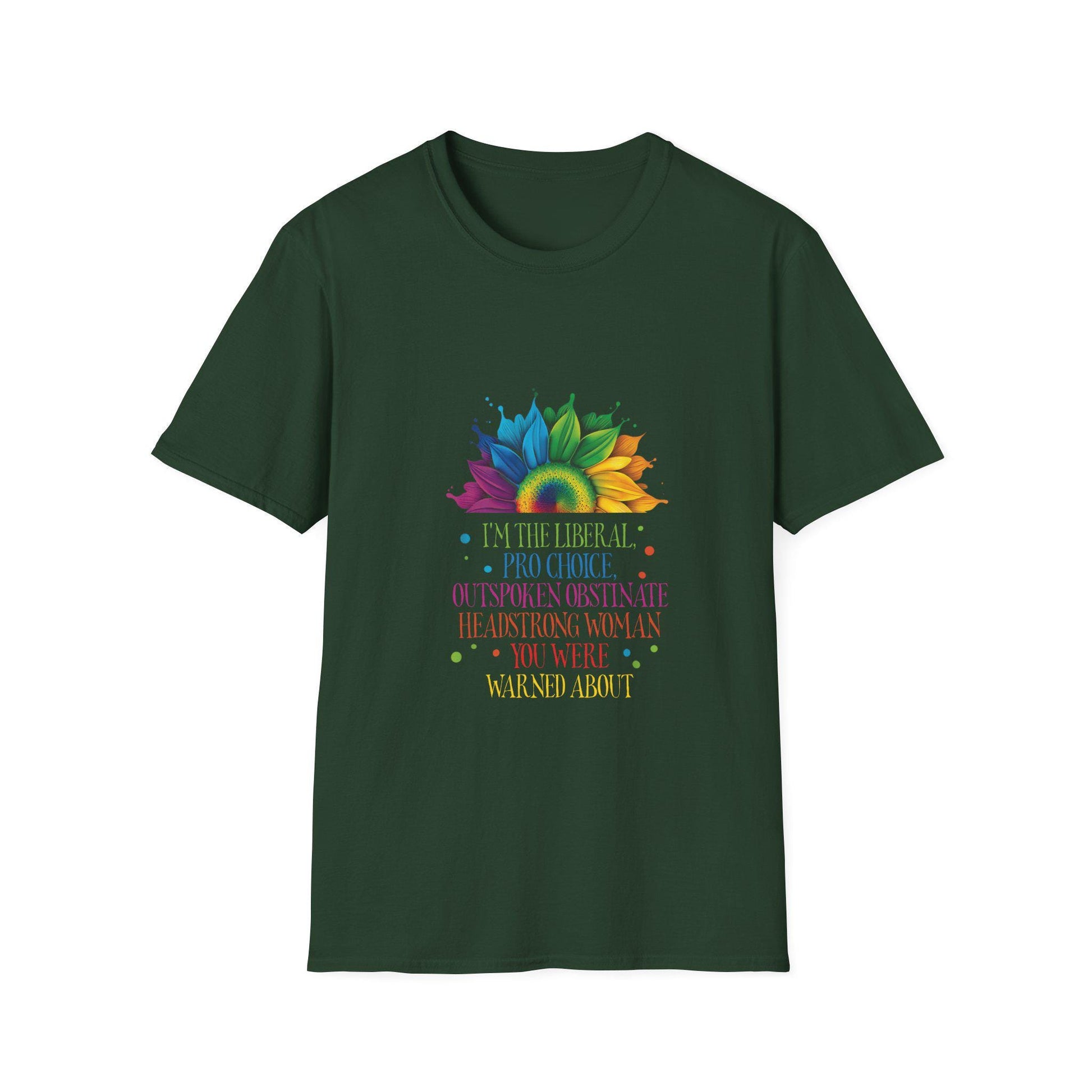 Empowered Woman T-Shirt | Pro-Choice, Feminist Apparel, Liberal Statement Tee, Support Women's Rights, Gift for Activists
