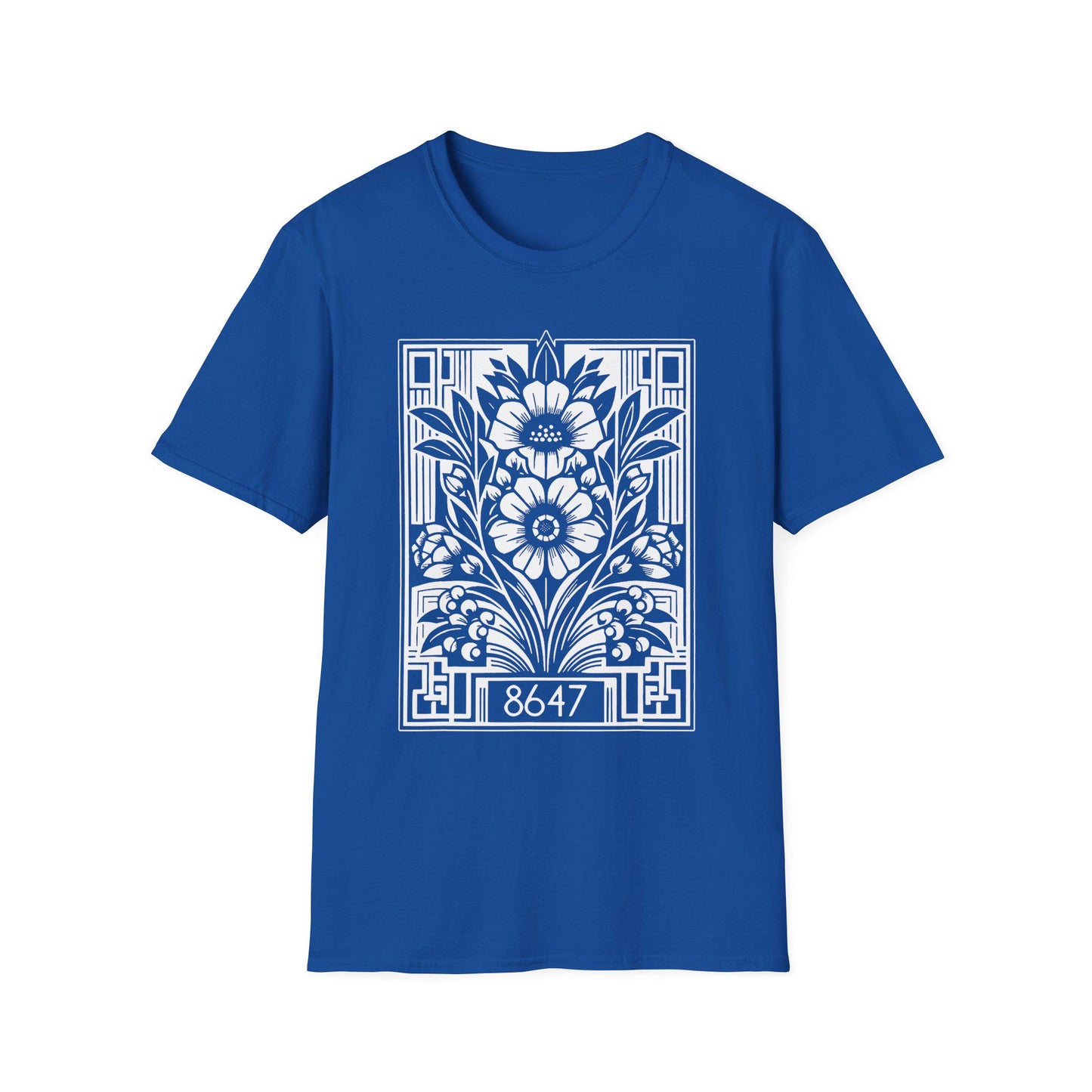 Subtle Anti Trump 8647 Floral Graphic Unisex T-Shirt, Resist Statement Tee, Protest Shirt, Political Activist Top, Feminist Apparel