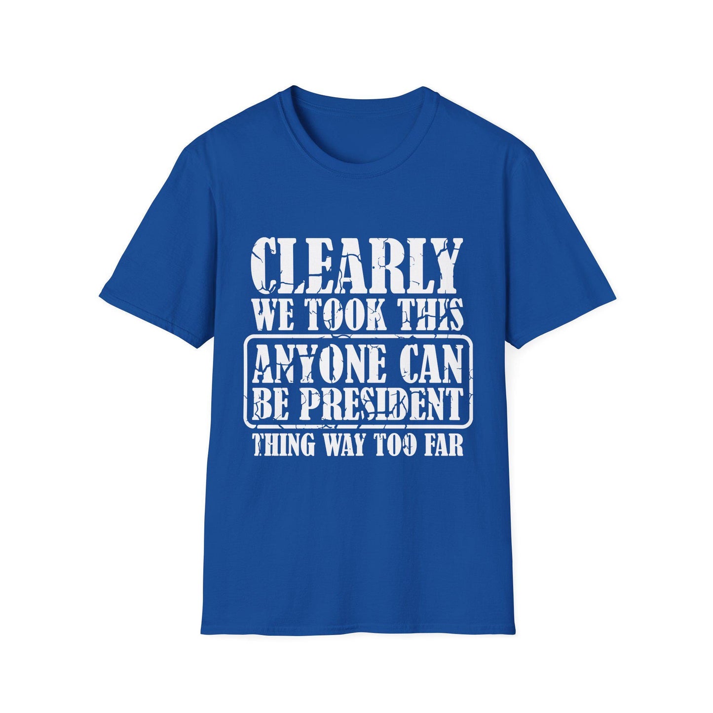 Political Statement Unisex Softstyle T-Shirt, Protest Tee, Activist Shirt, Resistance Apparel, Political Graphic Tee, Social Justice