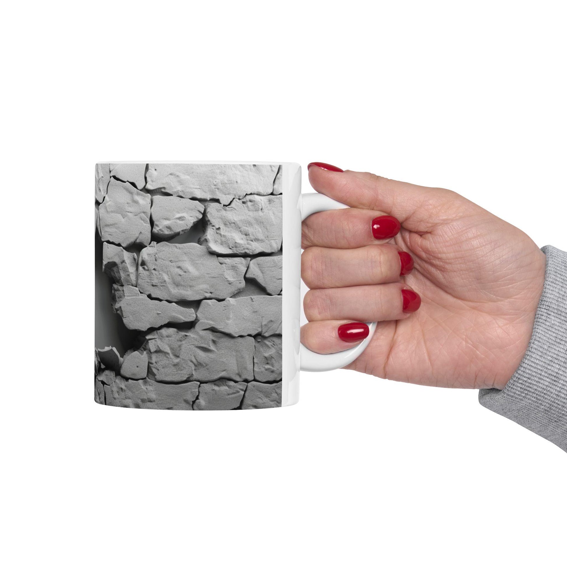 Charming Breakthrough Ceramic Mug - Perfect for Coffee Lovers, Inspirational Gift, Home Office Decor, Birthday, and Relaxation