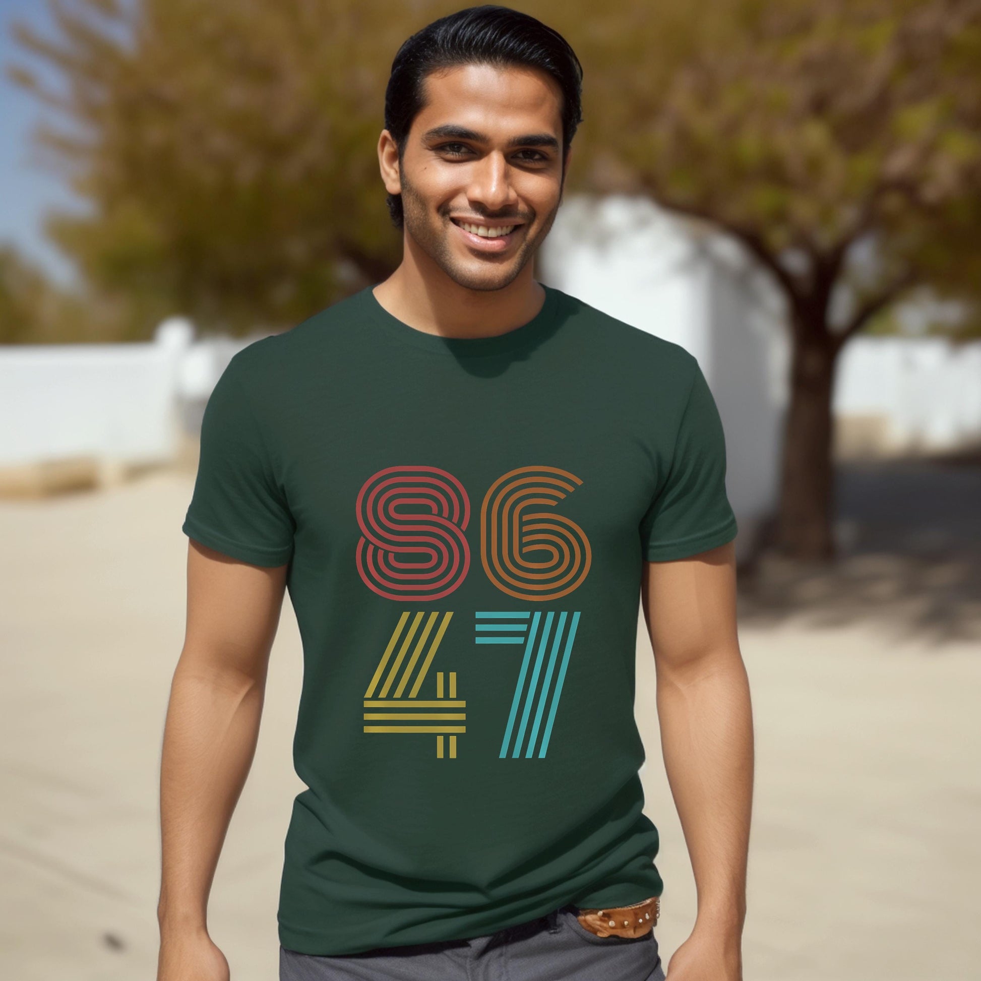 Political Statement Tee, 8647 Anti-Trump Unisex Softstyle T-Shirt, Resist Shirt, Protest Apparel, Liberal Activist Clothing