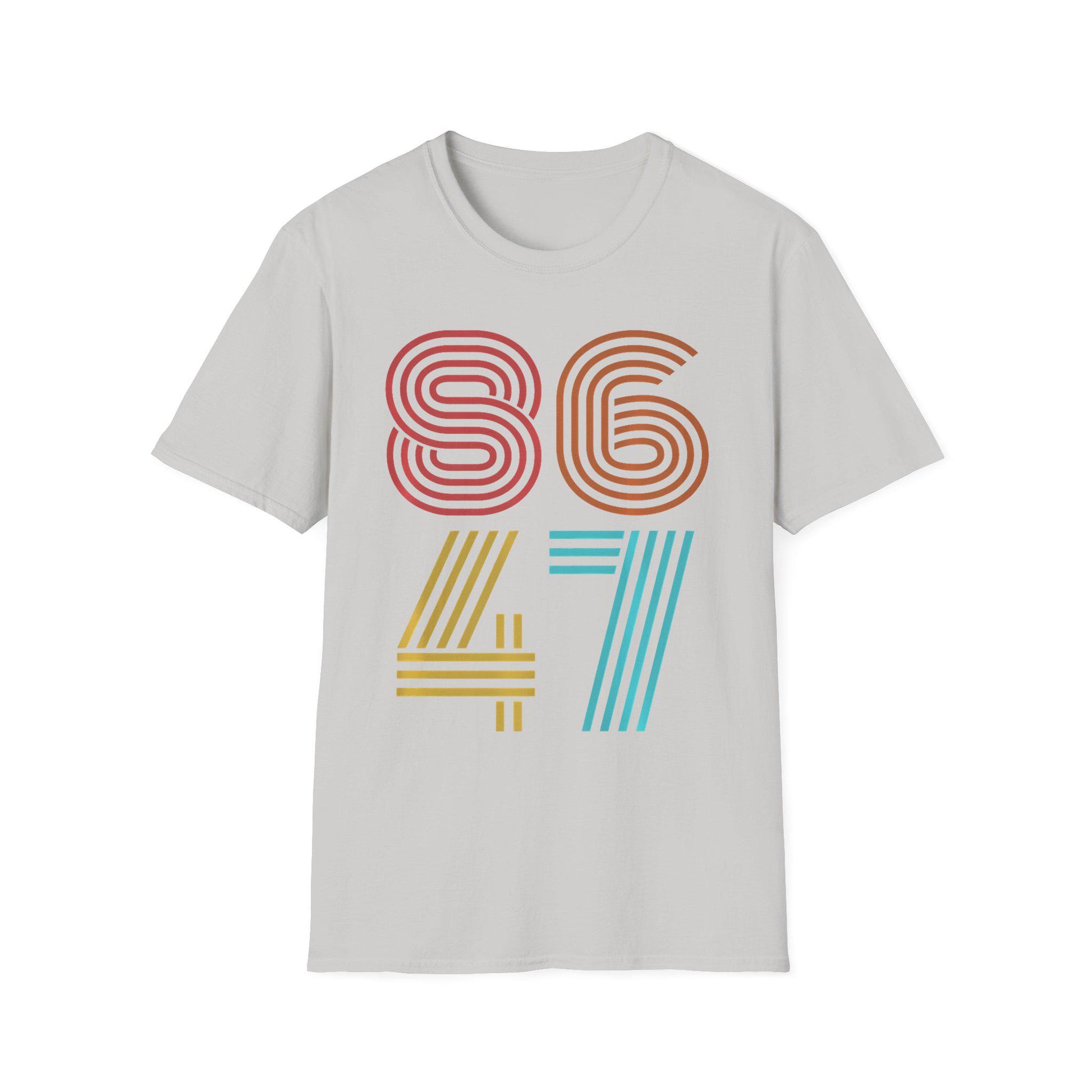 Political Statement Tee, 8647 Anti-Trump Unisex Softstyle T-Shirt, Resist Shirt, Protest Apparel, Liberal Activist Clothing