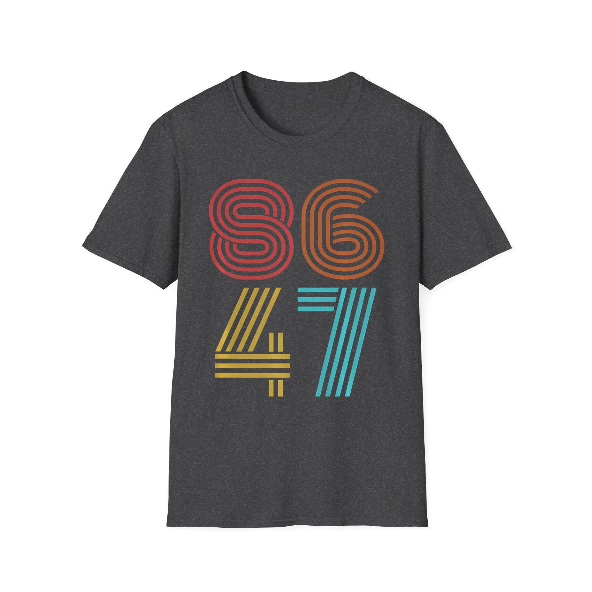 Political Statement Tee, 8647 Anti-Trump Unisex Softstyle T-Shirt, Resist Shirt, Protest Apparel, Liberal Activist Clothing