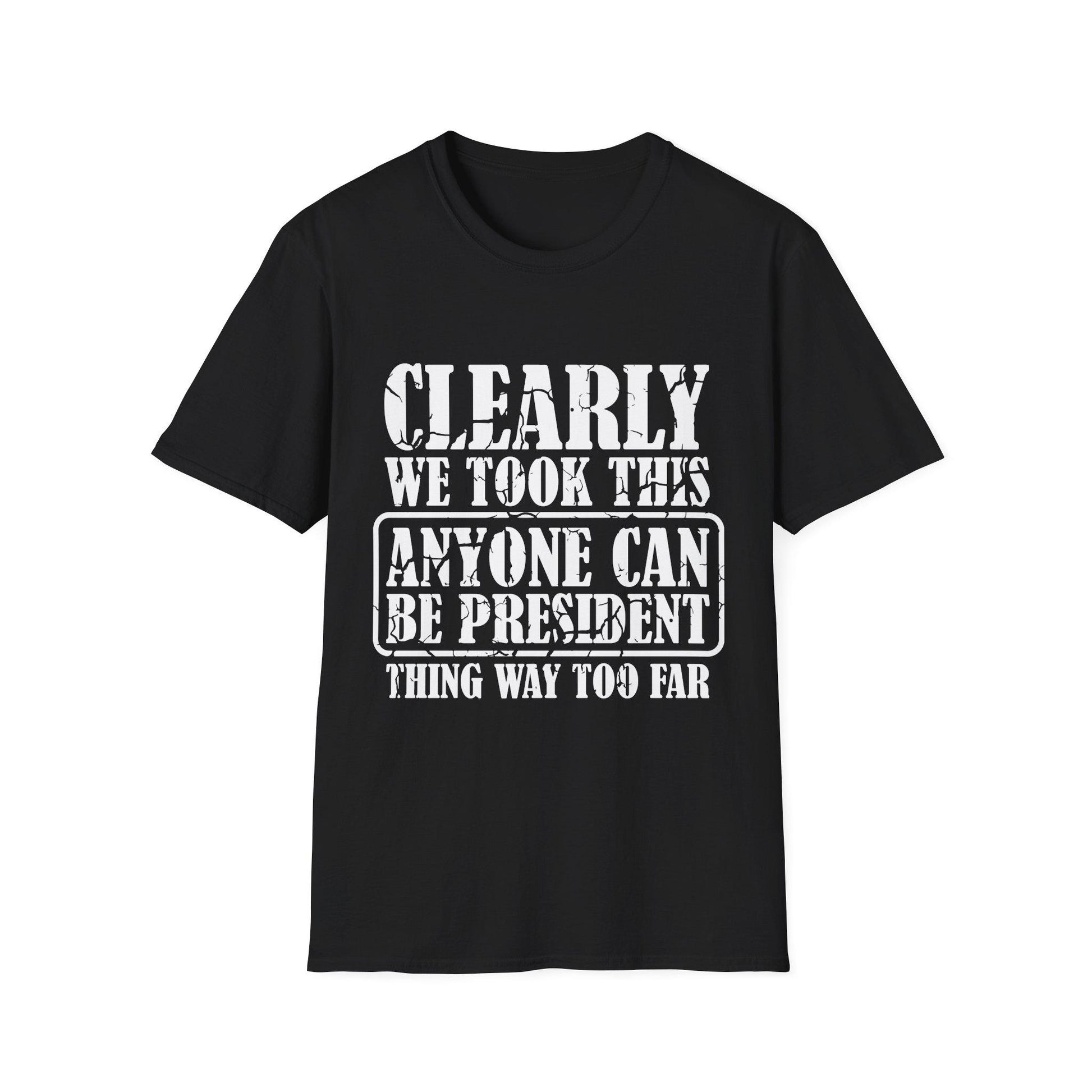 Political Statement Unisex Softstyle T-Shirt, Protest Tee, Activist Shirt, Resistance Apparel, Political Graphic Tee, Social Justice