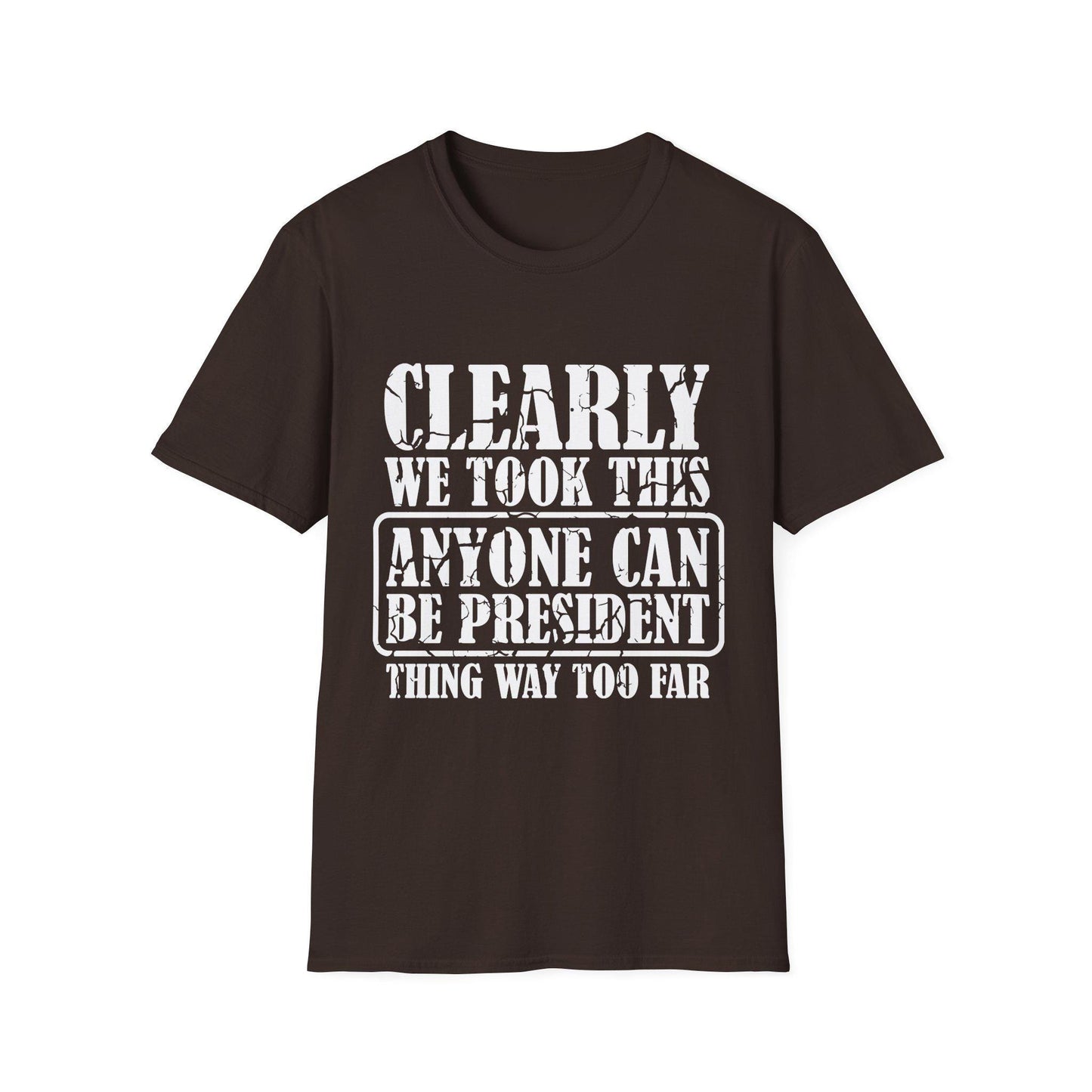 Political Statement Unisex Softstyle T-Shirt, Protest Tee, Activist Shirt, Resistance Apparel, Political Graphic Tee, Social Justice