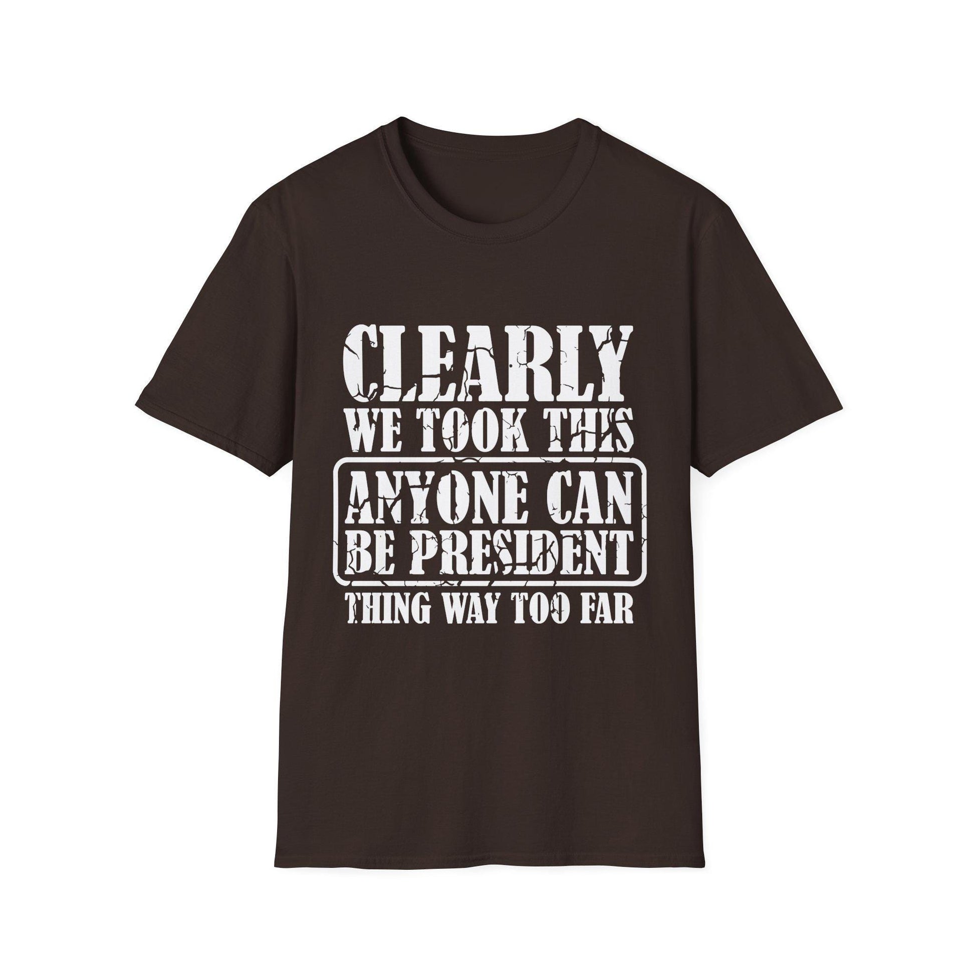 Political Statement Unisex Softstyle T-Shirt, Protest Tee, Activist Shirt, Resistance Apparel, Political Graphic Tee, Social Justice