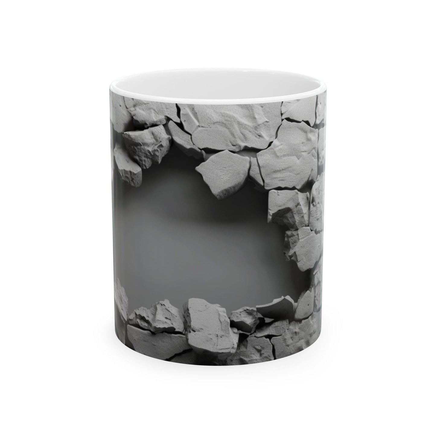 Charming Breakthrough Ceramic Mug - Perfect for Coffee Lovers, Inspirational Gift, Home Office Decor, Birthday, and Relaxation