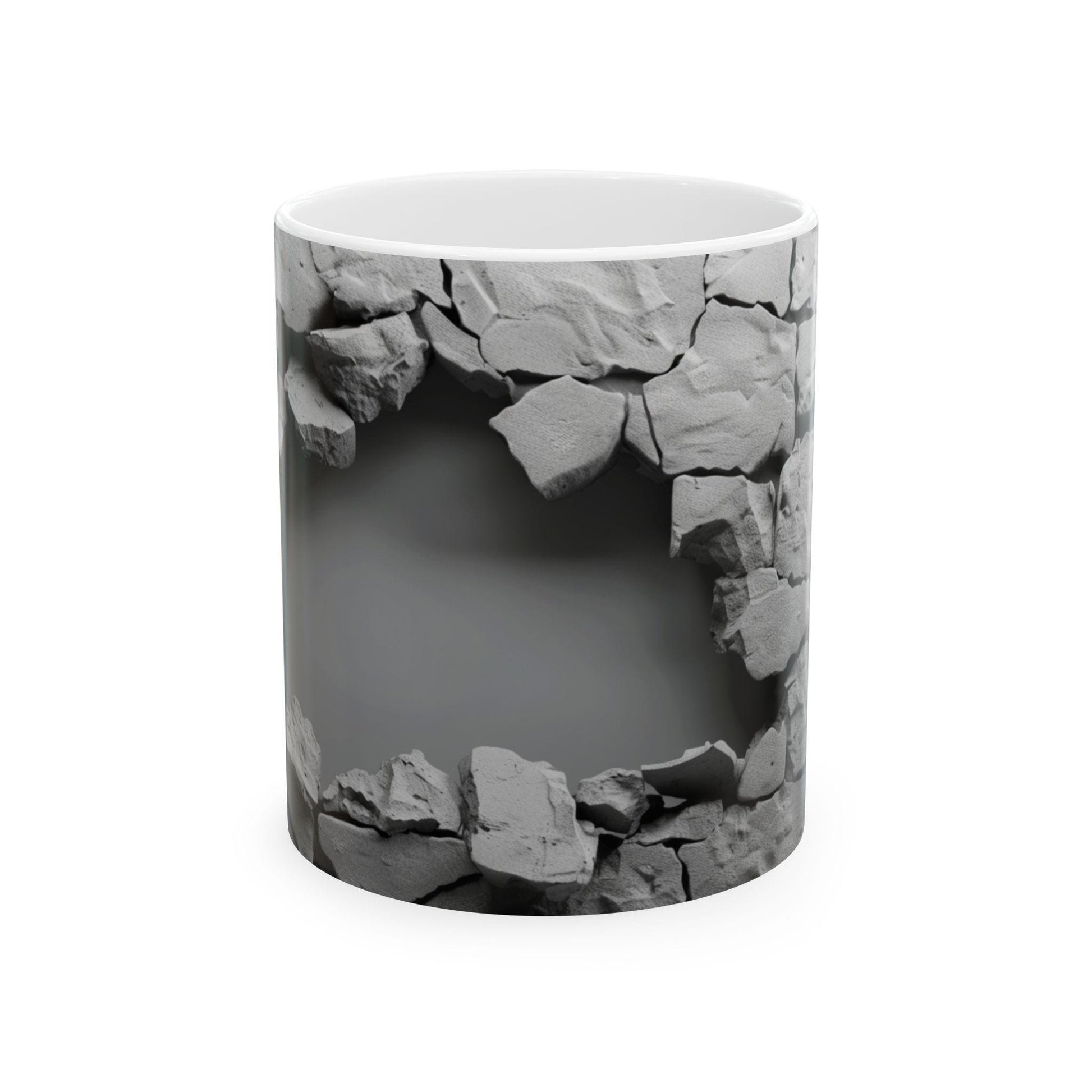 Charming Breakthrough Ceramic Mug - Perfect for Coffee Lovers, Inspirational Gift, Home Office Decor, Birthday, and Relaxation