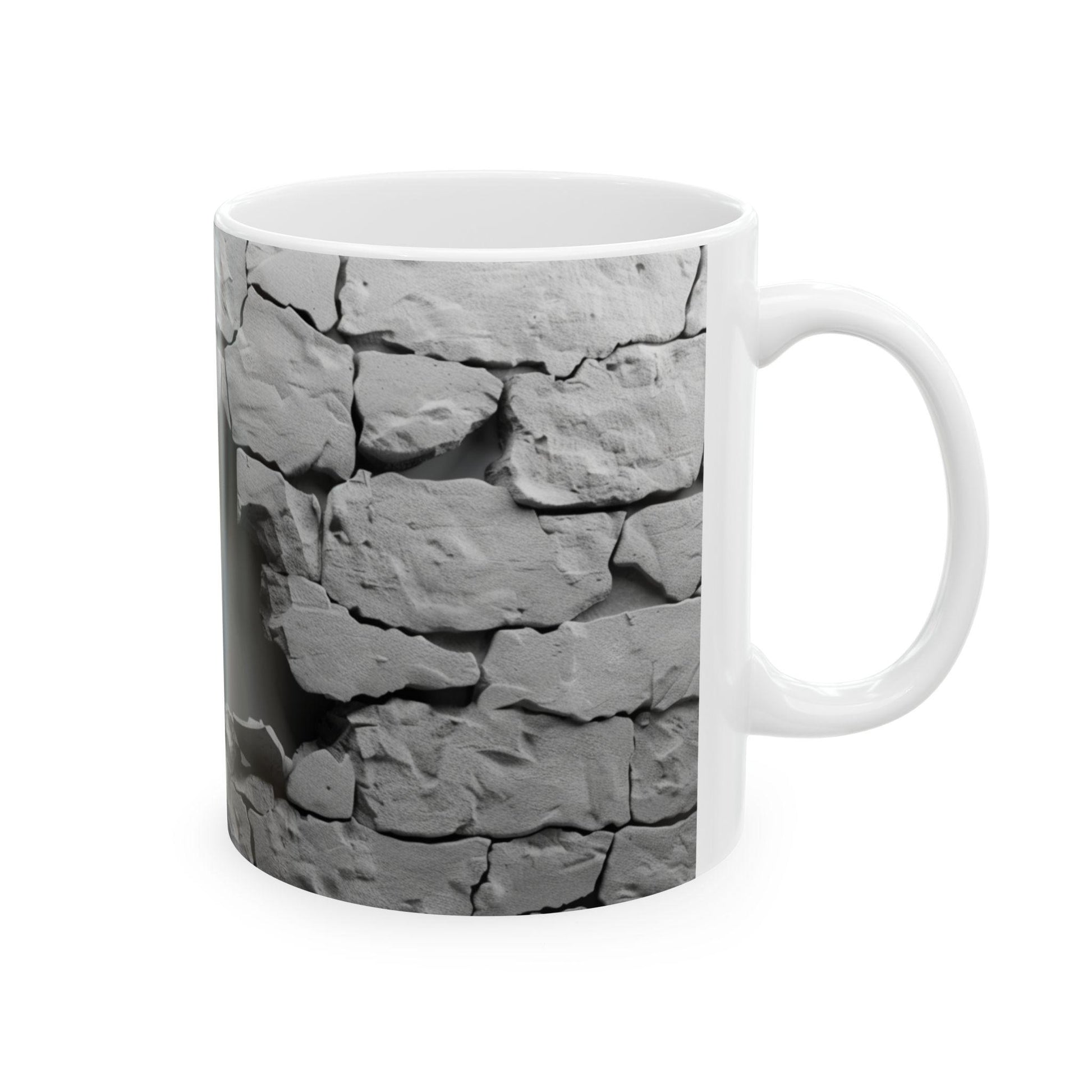 Charming Breakthrough Ceramic Mug - Perfect for Coffee Lovers, Inspirational Gift, Home Office Decor, Birthday, and Relaxation